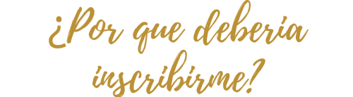 ¿Por que deberia inscribirme